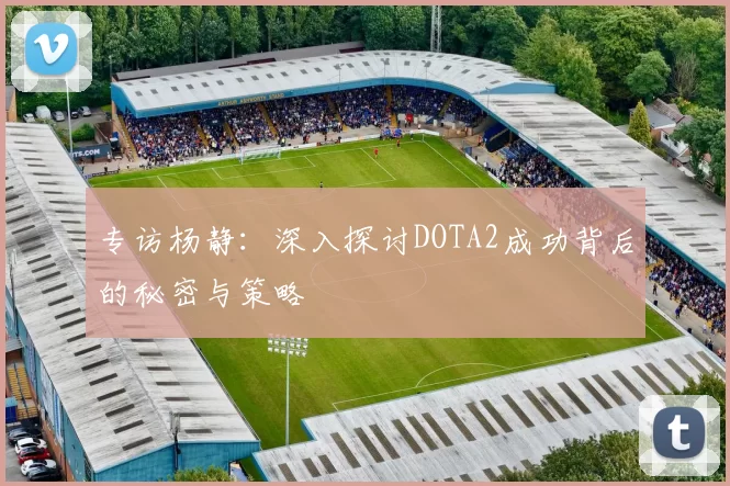 专访杨静：深入探讨DOTA2成功背后的秘密与策略