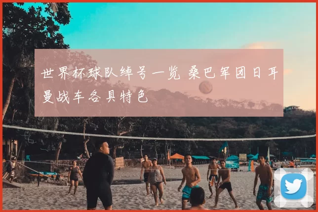 世界杯球队绰号一览 桑巴军团日耳曼战车各具特色